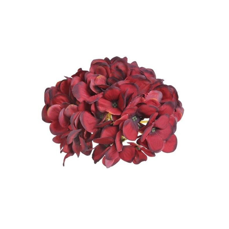 Główka hortensji duża 6szt-pacz 18 cm MIX KOLORÓW