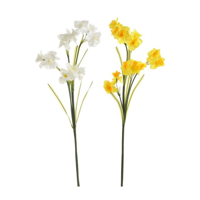 Narcyz 92 cm - sztuczna roślina MIX 3 KOLORY