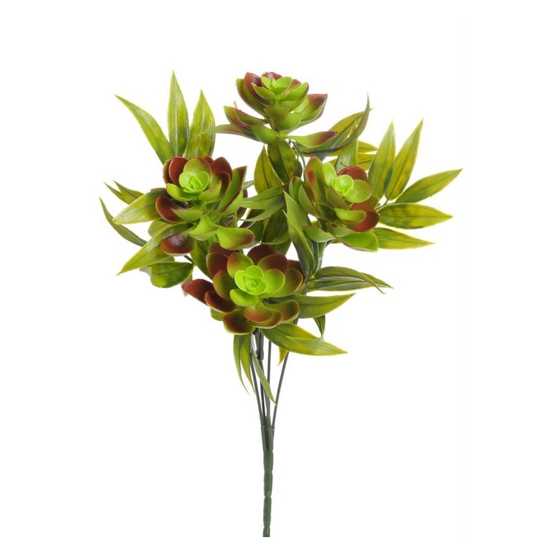 Sukulent x5 34 cm - sztuczna roslina