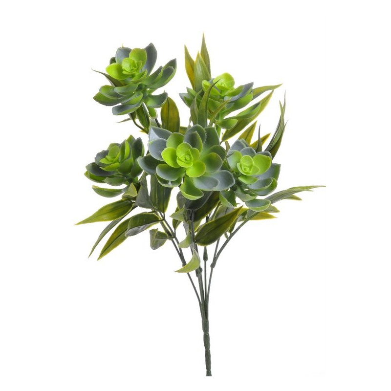 Sukulent x5 34 cm - sztuczna roslina