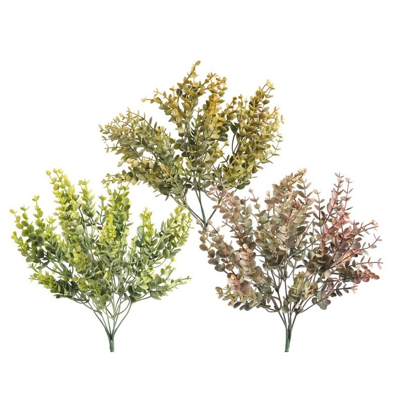 Bukiet eukaliptusa 35 cm - sztuczna roślina MIX KOLORÓW