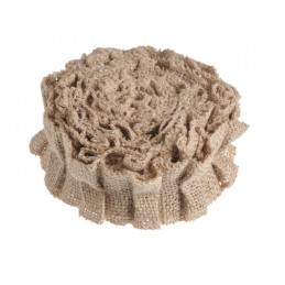 Pomarszczona juta 6 cm x 2 m