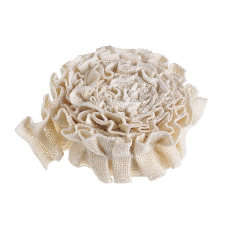 Pomarszczona juta 6 cm x 2 m