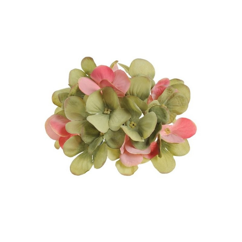 Hortensja wyrobowa główka x12sztuk/ paczka  14 cm MIX KOLORÓW