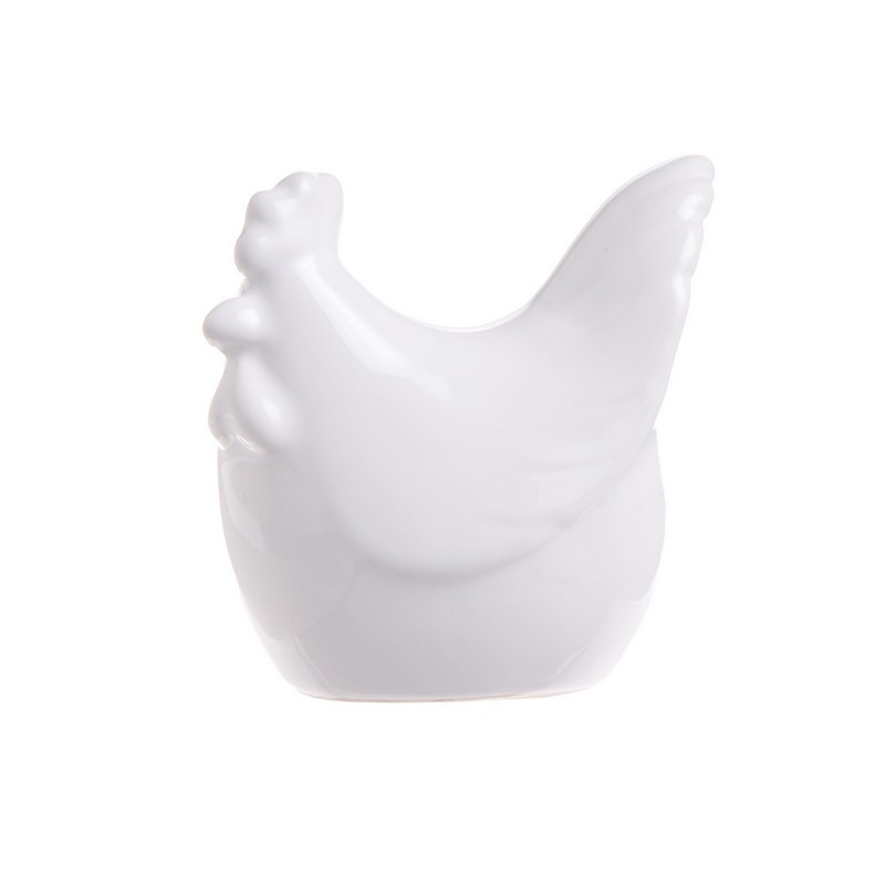 Kura ceramiczna 8 cm- art, dekoracyjny