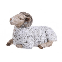 Siedzący baran 18 cm - art. dekoracyjny