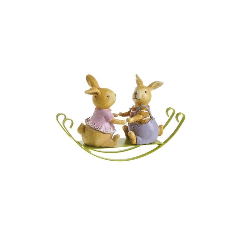 Zające na huśtawce