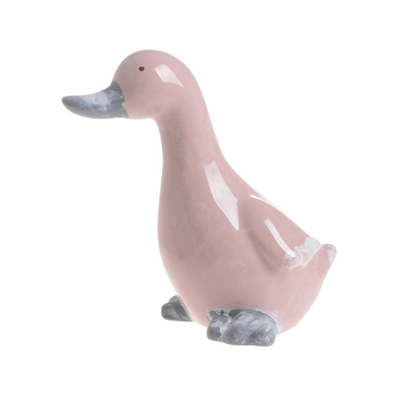 Kaczuszka ceramiczna 14 cm PINK / BLUE