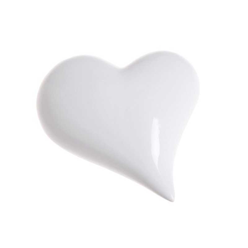 Serce 10 cm - ceramika