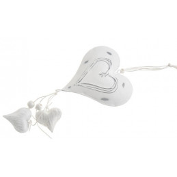 Metalowe serce 22 cm