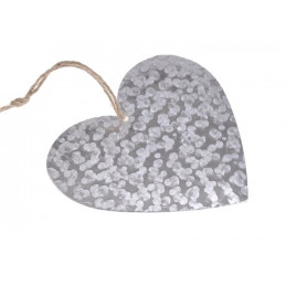 Zawieszka serce 12,5cm, 2szt-kpl