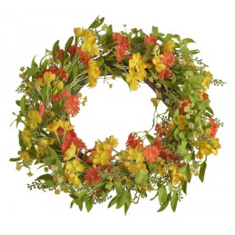 Wianek wiosenny 50 cm YL-OR - dekoracja wiosenna