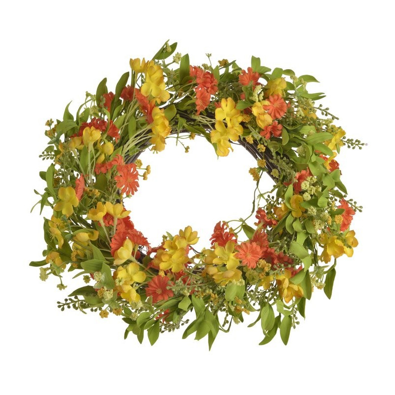 Wianek wiosenny 50 cm YL-OR - dekoracja wiosenna