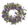 Wianek wiosenny 50 cm PURPLE-LAV - dekoracja wiosenna
