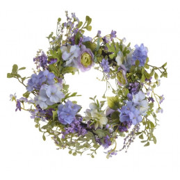 Wianek wiosenny 55 cm LIL-LAV - dekoracja wiosenna