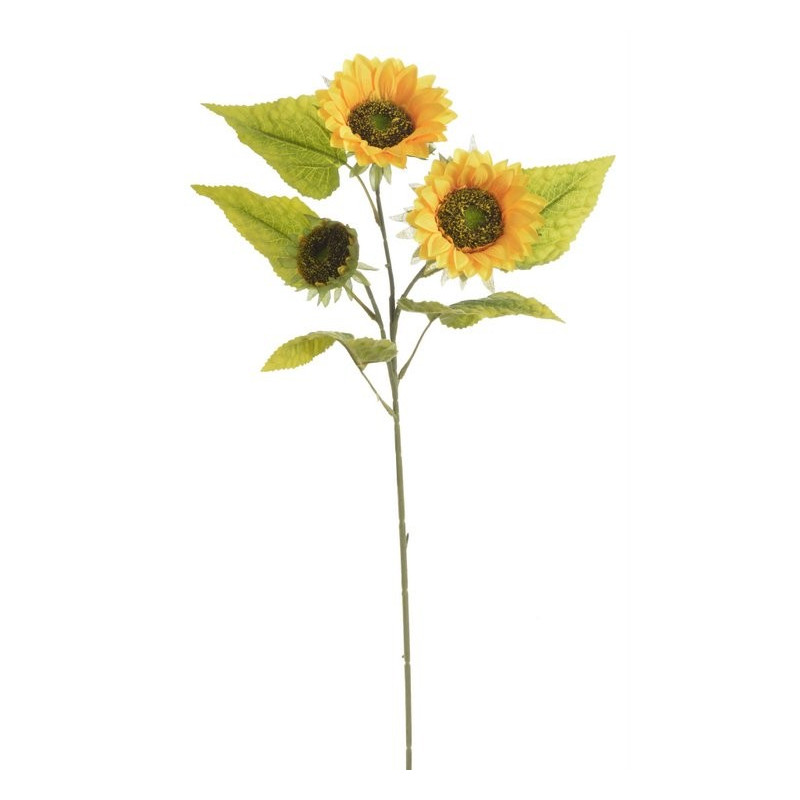 Słonecznik x3 95 cm- sztuczny kwiat