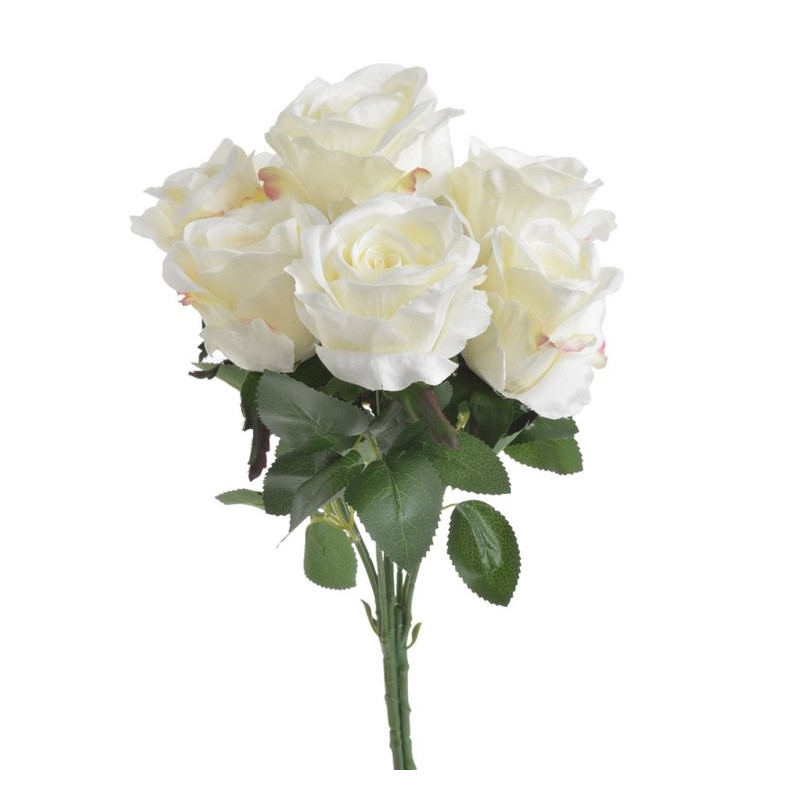 Bukiet roż x 7 44 cm - MIX KOLORÓW WIOSENNYCH