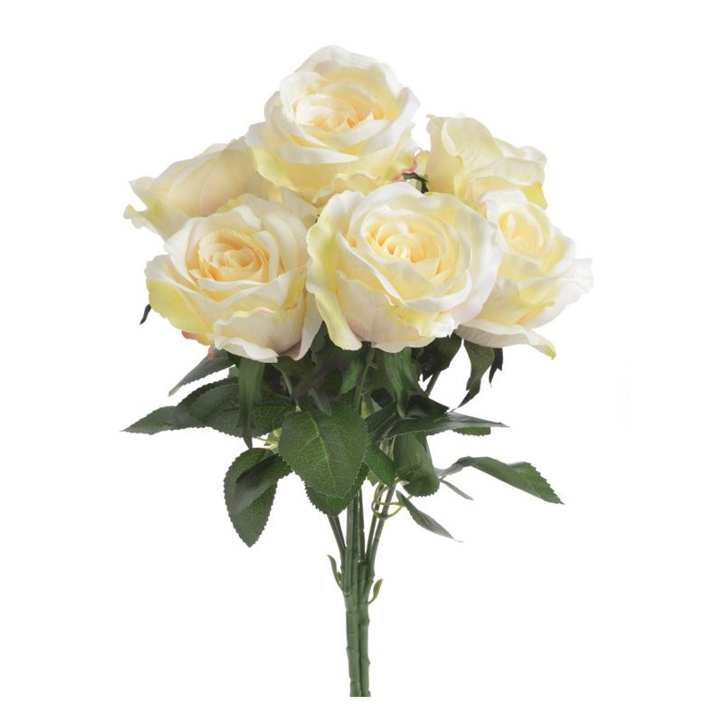 Bukiet roż x 7 44 cm - MIX KOLORÓW WIOSENNYCH