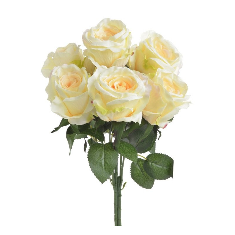 Bukiet roż x 7 44 cm - MIX KOLORÓW WIOSENNYCH