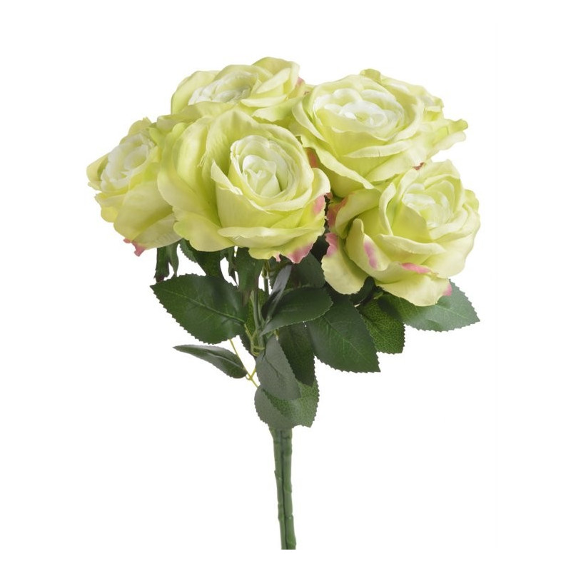 Bukiet roż x 7 44 cm - MIX KOLORÓW WIOSENNYCH