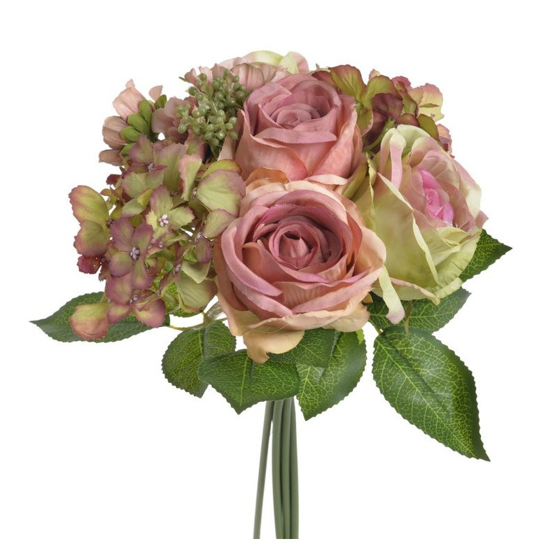 Bukiet mieszany z róż 32 cm