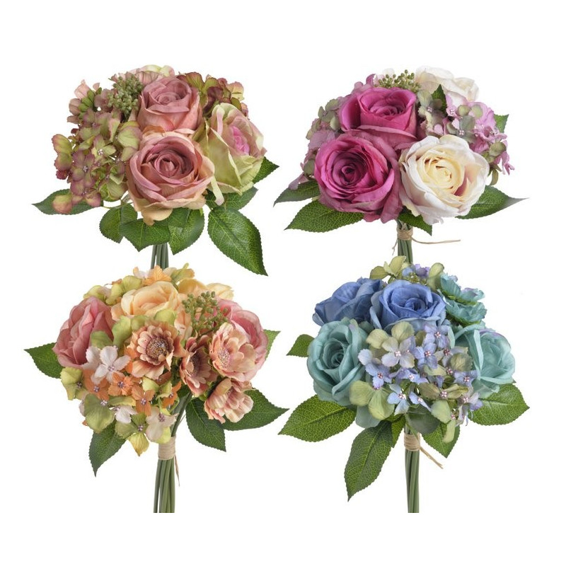 Bukiet mieszany z róż 32 cm