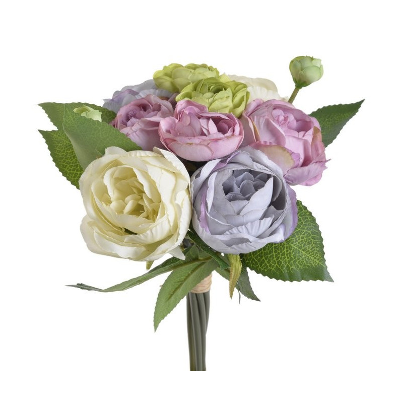 Ranunculus bukiet 6+3+2 25 cm