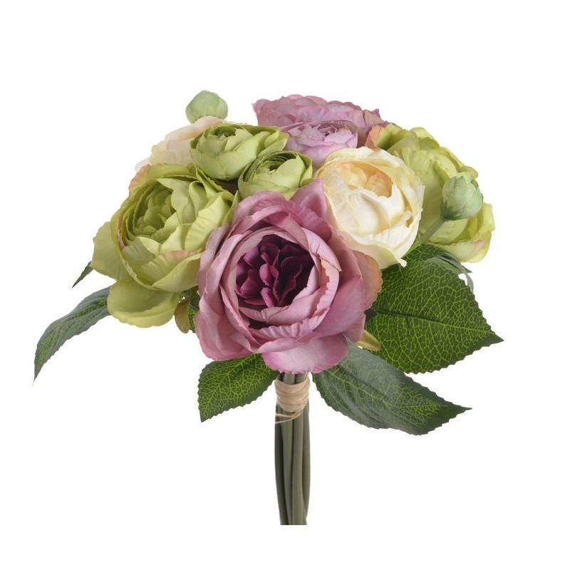 Ranunculus bukiet 6+3+2 25 cm