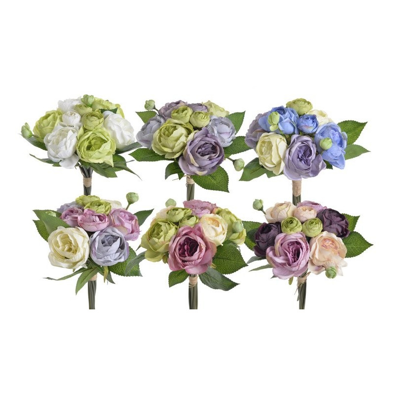 Ranunculus bukiet 6+3+2 25 cm