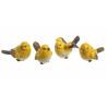 Ptaszek D5, 5 cm YELLOW 4 sztuki/kpl