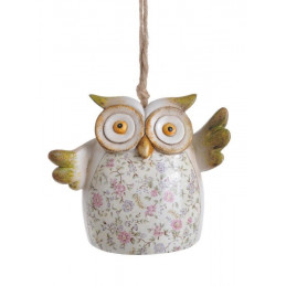 Sowa  - dzwonek 11,5 cm