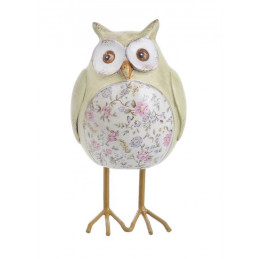 Sowa na dlugich nogach 13 cm pink B