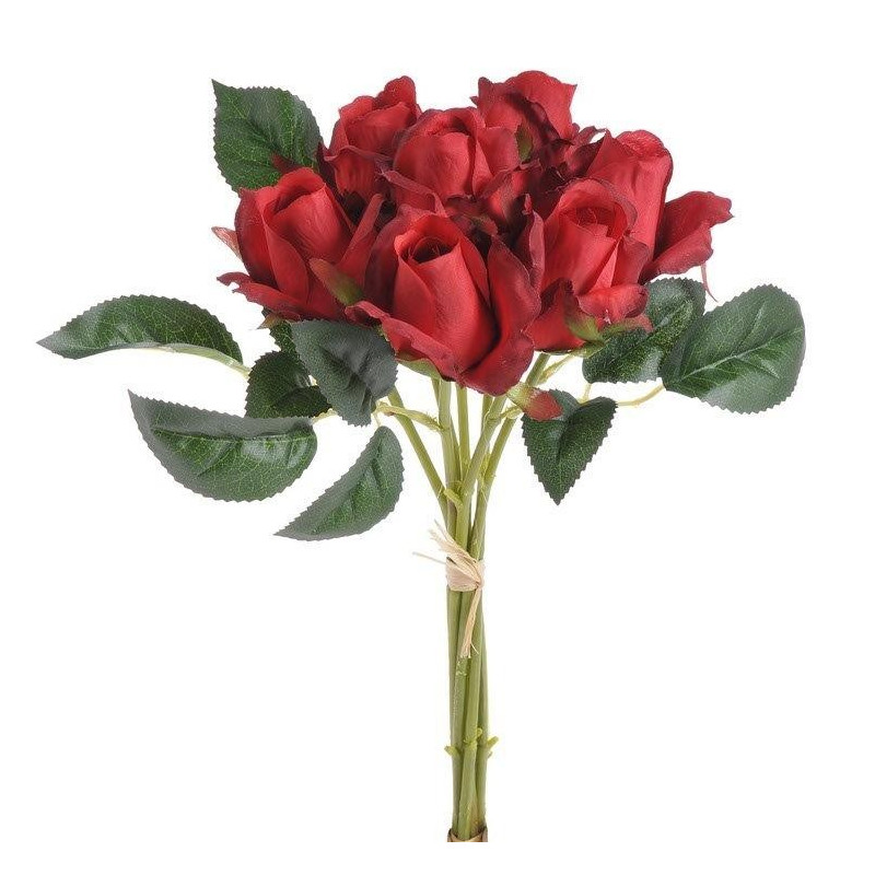 Bukiet różyczek x 7 32 cm