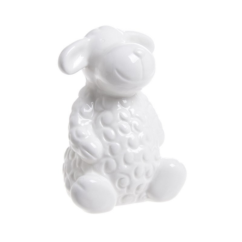 Owieczka ceramiczna 10 cm