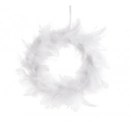 Wianek 20 cm z piór