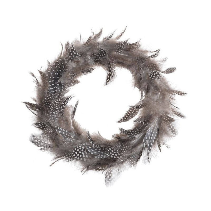 Wianek z piór 20 cm