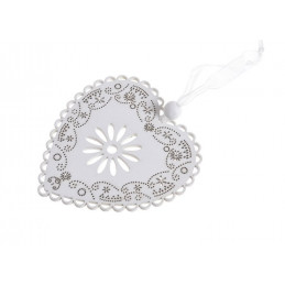 Ażurowe serce zawieszka 10,5 cm