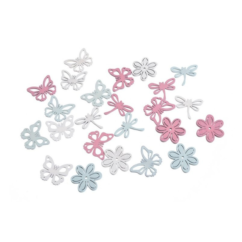 Ażurowe wykrawanki 3 cm paczka/24szt