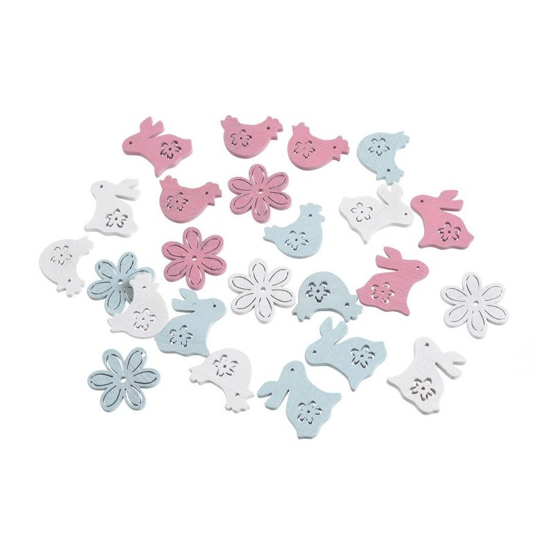 Ażurowe wykrawanki 3 cm paczka/24szt