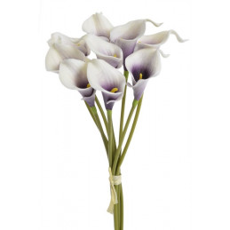 Calla x 9 38 cm - sztuczny kwiat