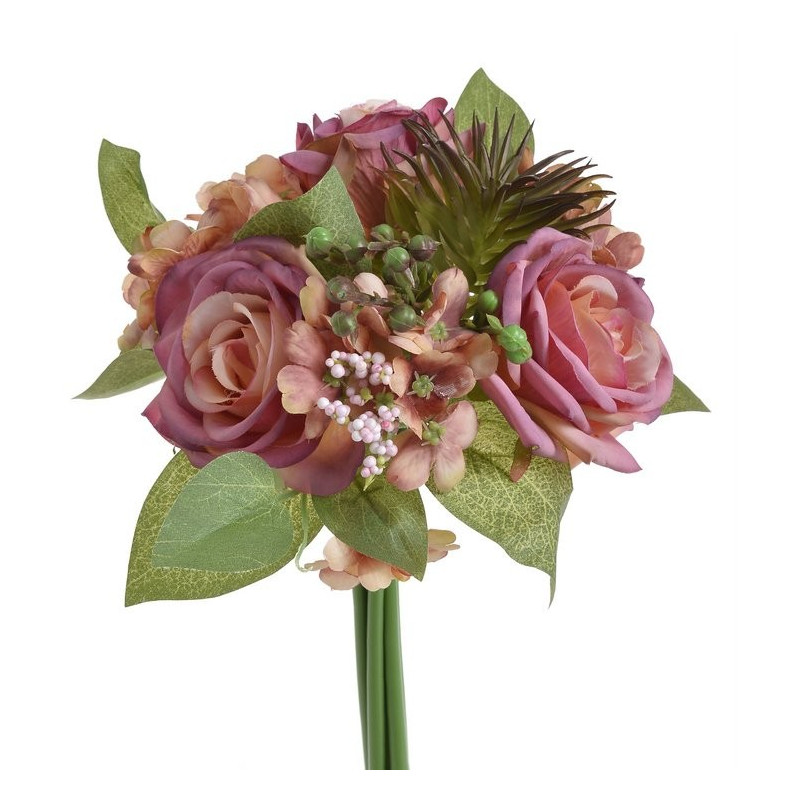 Bukiecik mieszany z róż 29 cm