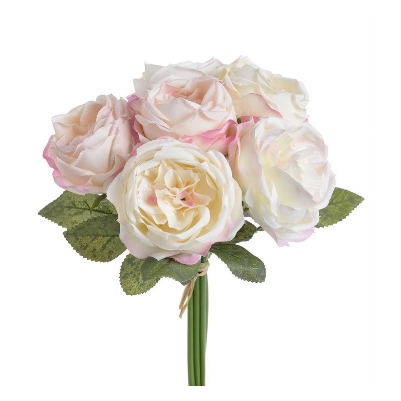 Bukiet róż x6 28 cm