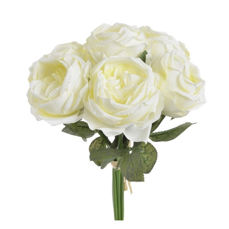 Bukiet róż x6 28 cm