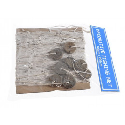 Dekoracyjna sieć rybacka 100 x 200 cm