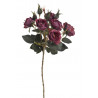Gałązka róż 6+4 liść jesienny, 54 cm