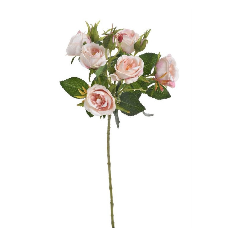 Gałązka róż 6+4 liść jesienny, 54 cm