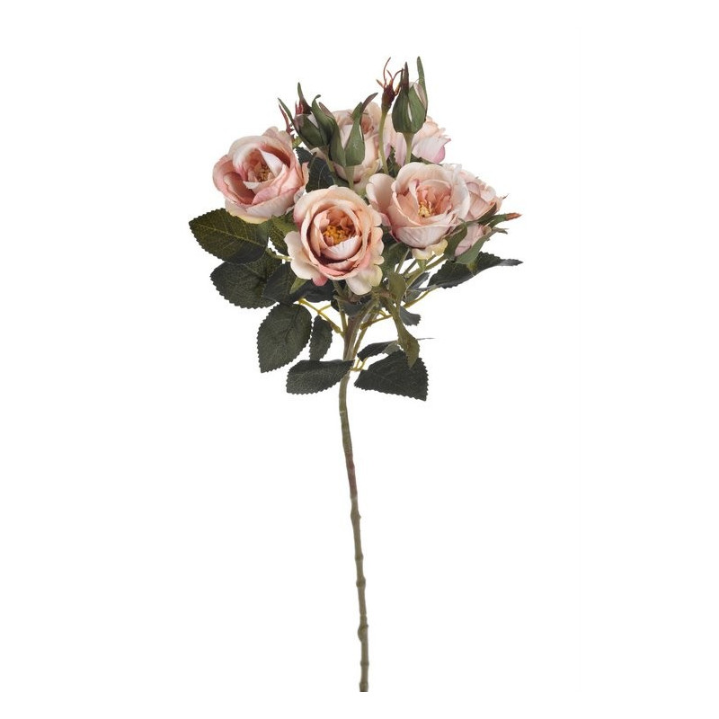 Gałązka róż 6+4 liść jesienny, 54 cm