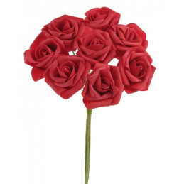 Bukiet róż x 8 , 25 cm