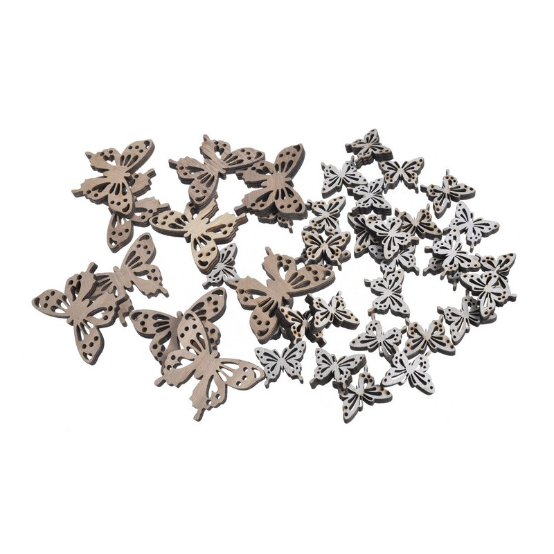 Drewienka motylki 3-6,5 cm