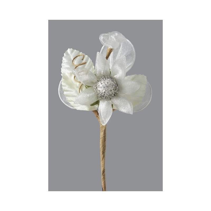 Kwiatek z bogatym środkiem H13 cm